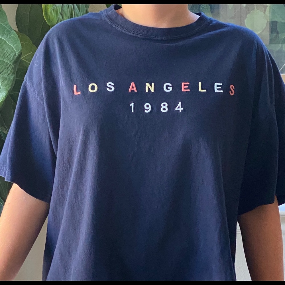 los angeles navy blue t-shirt❗️🤩